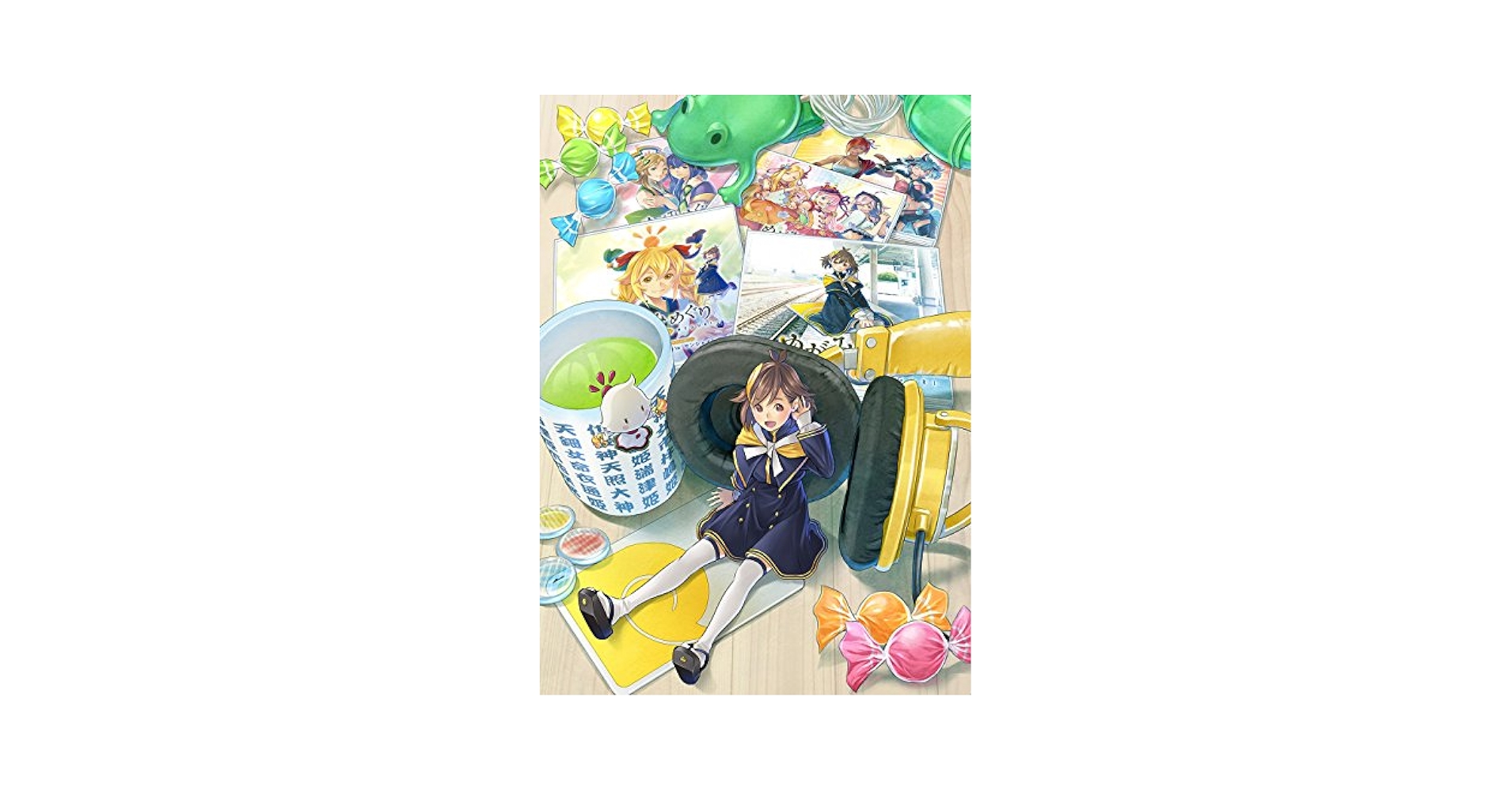 めがみめぐりキャラクターソングコレクション+めがみめぐり祭2017神無月DVD めがみめぐりキャラクターソングコレクション — 箕星太朗 - 公式
